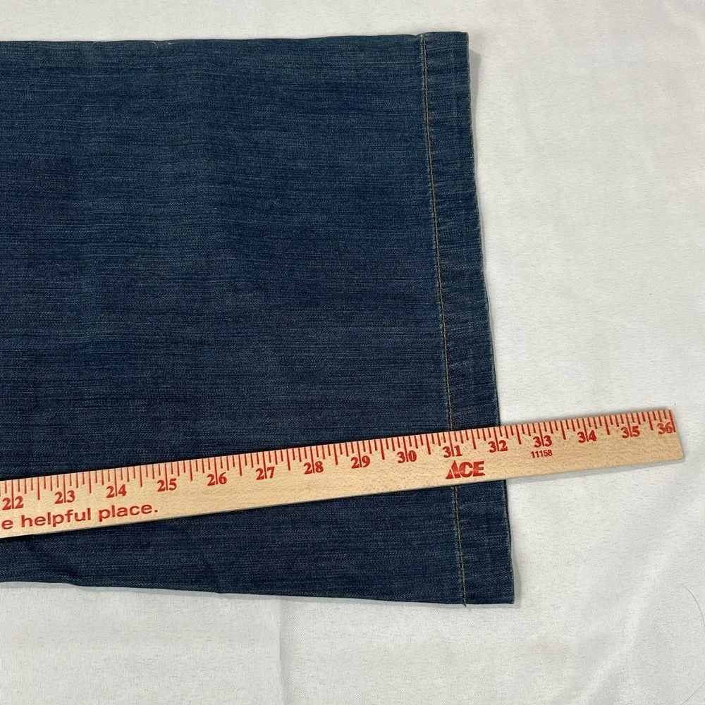 DKNY JEANS Trouser Jean Pants size‎ 14 Flare Leg Lightweight